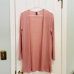 H&M Blush pink cardigan